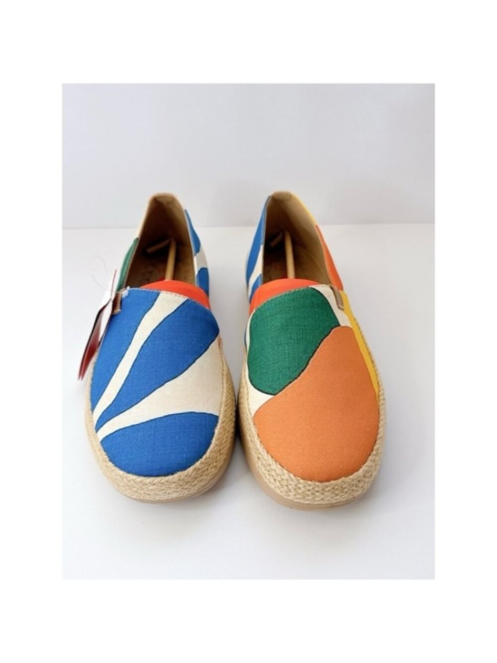 Size 10.5 UIN Tropical Day Slip-On Shoes Women’s Canvas Espadrille Flats